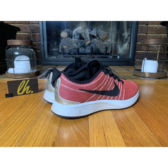 Size 8 W Nike Dualtone Racer “Pink Black” Athletic Running Shoes 917682-600 - Picture 5 of 8